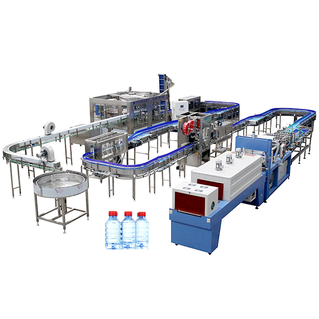 Línea de producción de agua embotellada