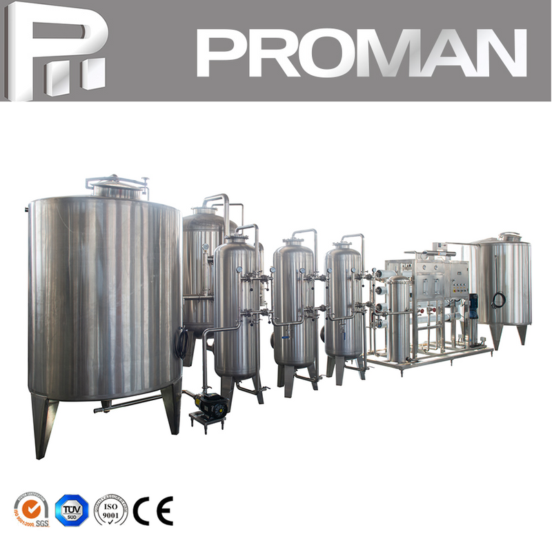 Sistema de tratamiento de agua de ósmosis inversa de 3000 l/hora