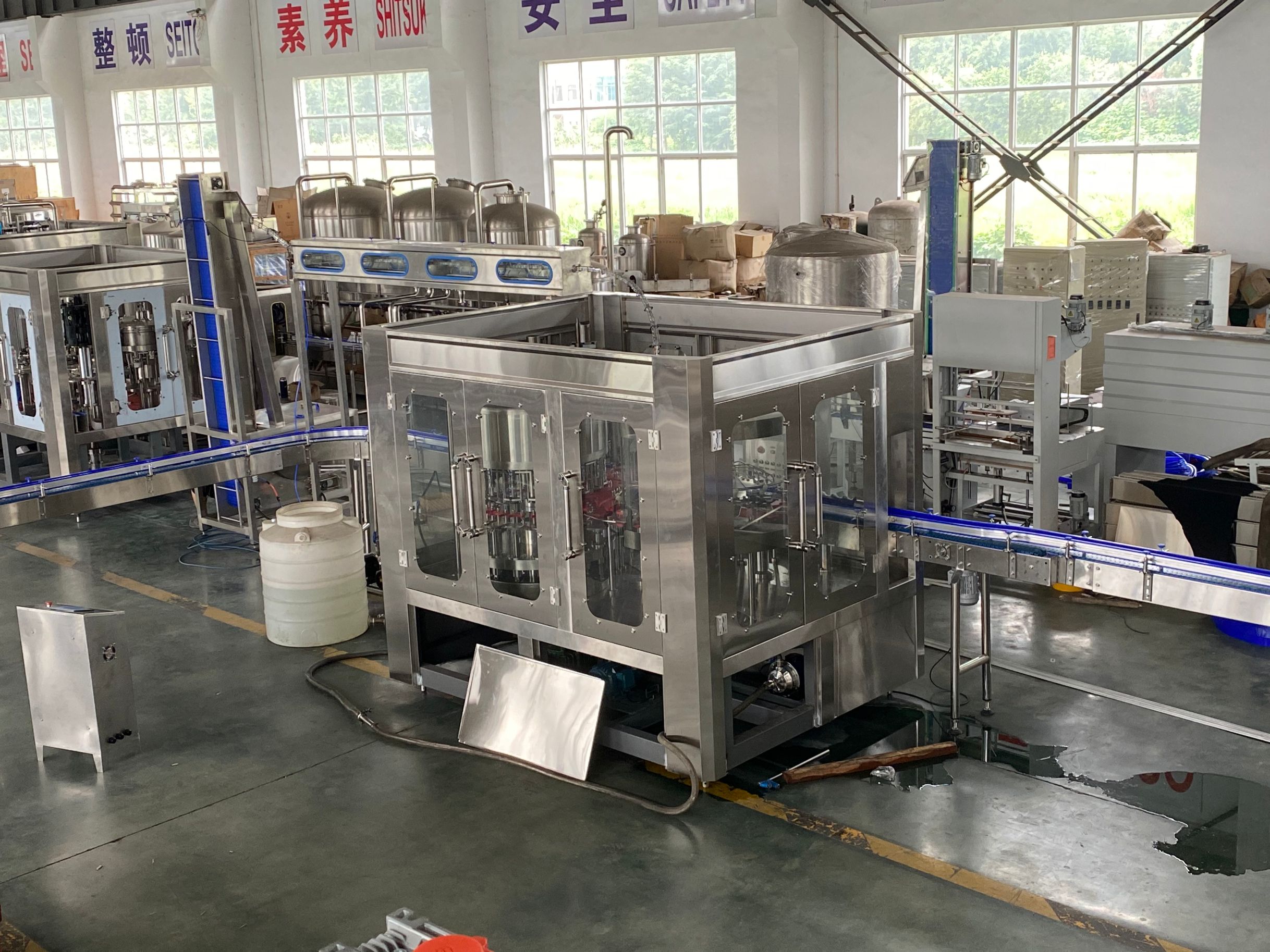 【2022 Sep. 8】Conexión de depuración de jugo en botellas y latas de vidrio