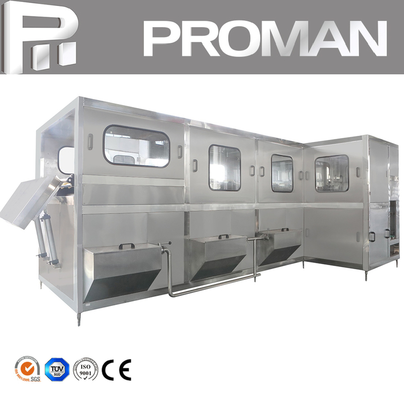 Máquina embotelladora de agua de botella grande de 18.9L