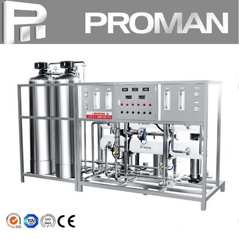 Sistema de tratamiento de agua 1000L/hora UF