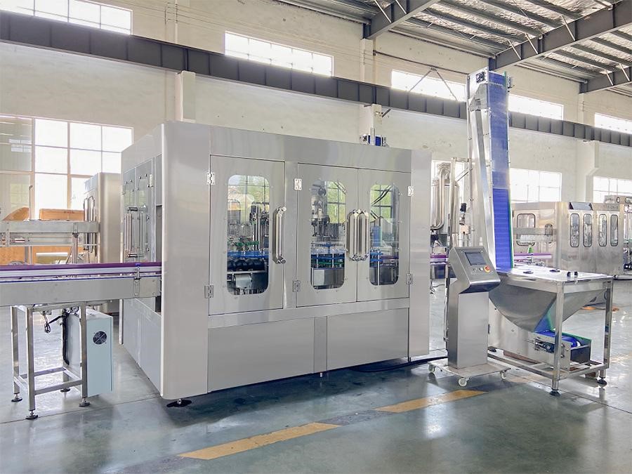 m&aacute;quina de botellas de vidrio